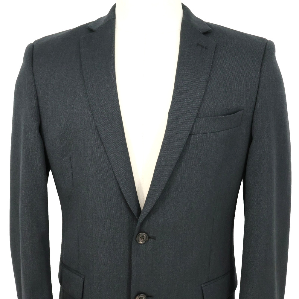 Ralph Lauren Sport Coat Mens 42L Gray Jacket Blazer Lined Preppy Career - Picture 6 of 16
